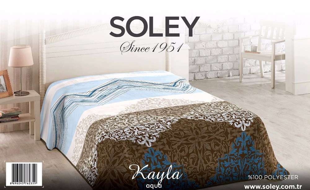 SOLEY KAYLA AQUA TEK KİŞİLİK BATTANİYE